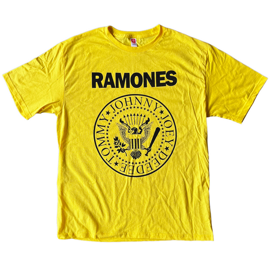 Polera The Ramones Logo (Amarilla)