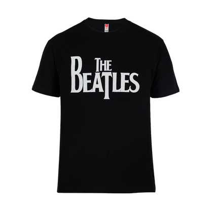 Polera The Beatles Logo (Negra)