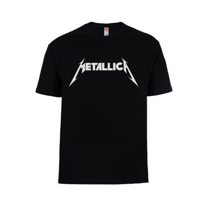 Polera Metallica Logo (Negra)