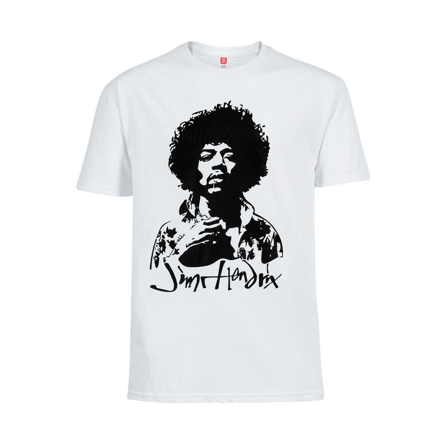 Polera Jimmy Hendrix (Blanca)